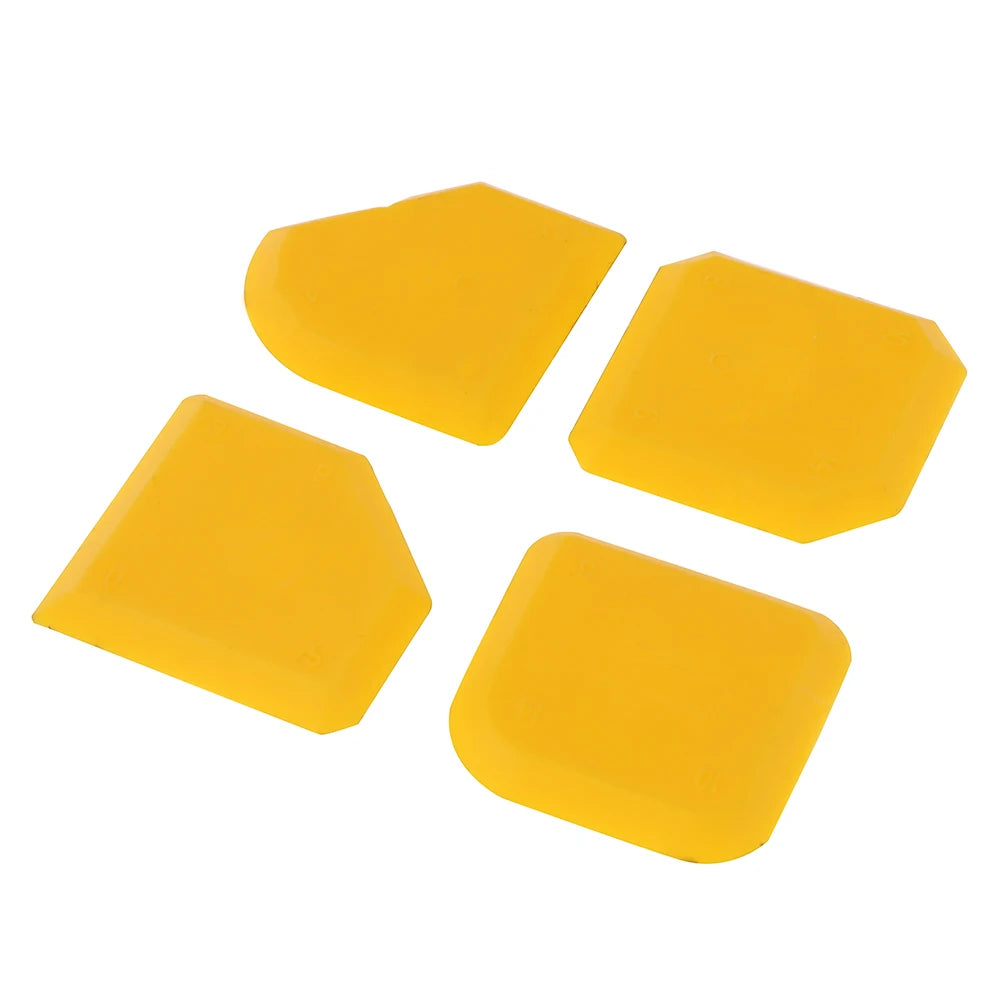 2/4/6pcs/set Caulking Tool Kit Silicone Joint Sealant Spreader Spatula Scraper Edge Repair Tools Floor Tile Edges Cleaner