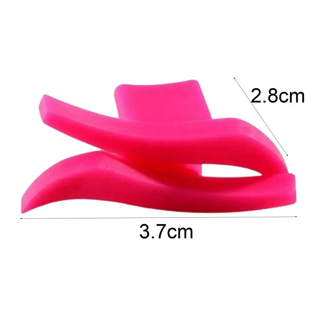 2Pcs Eyeshadow Stamp Solid Color Makeup Tools Create Liner Silicone Material Wing Eye Makeup Applicator for Women
