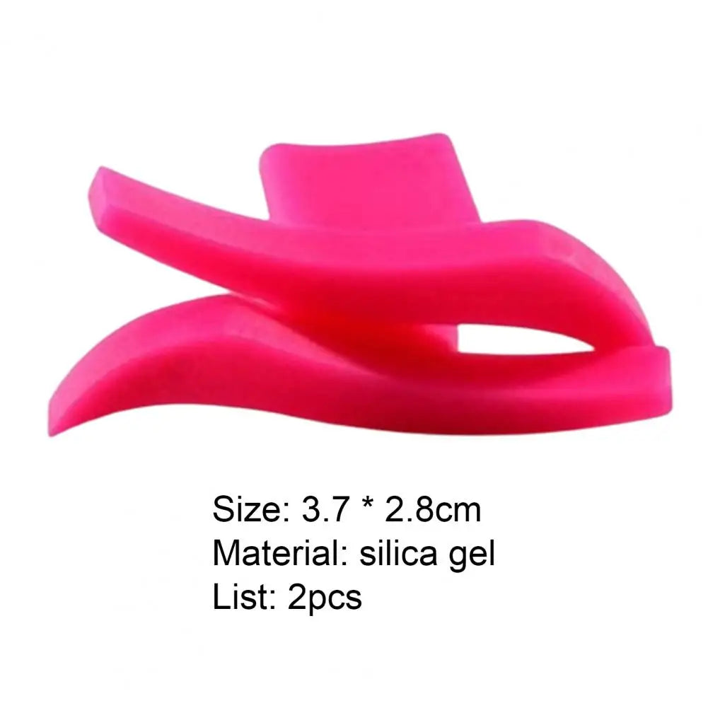 2Pcs Eyeshadow Stamp Solid Color Makeup Tools Create Liner Silicone Material Wing Eye Makeup Applicator for Women