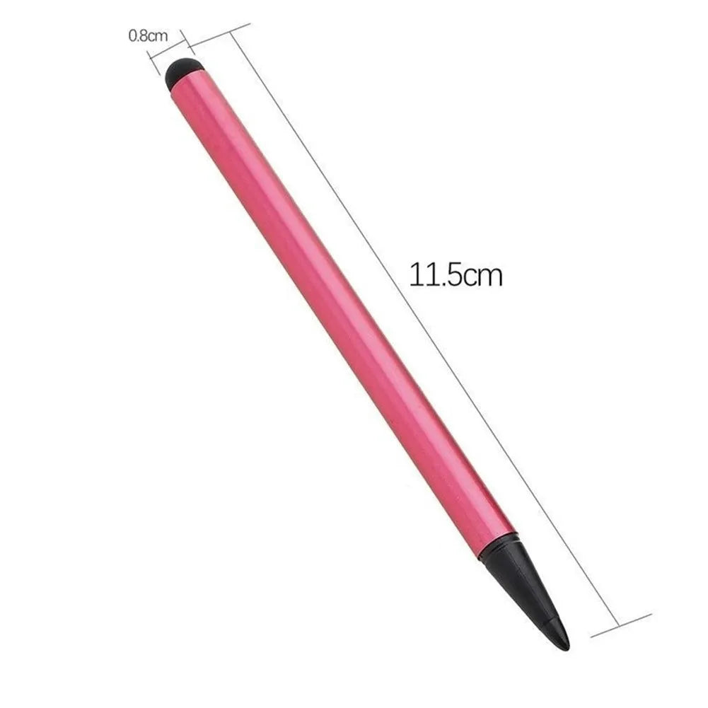 Dual Function 3PCS CanetaTouch Screen Pen For IPhone IPadSamsung Tablet PC Stylus Pen Smart Phone Pencil New