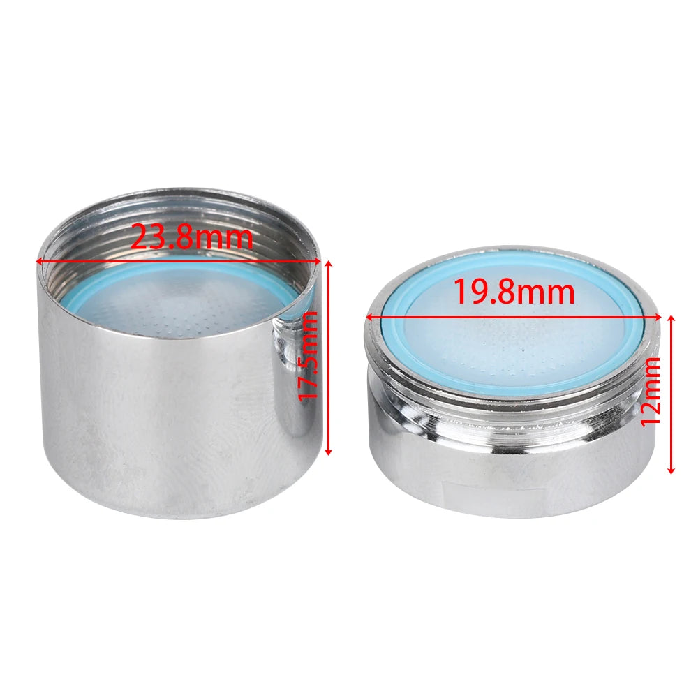 1 Set Kitchen Sink Faucet Tap Nozzle Thread Swivel Aerator Filter Sprayer Kitchen Water Saving Faucet Accessories 22/24/mm