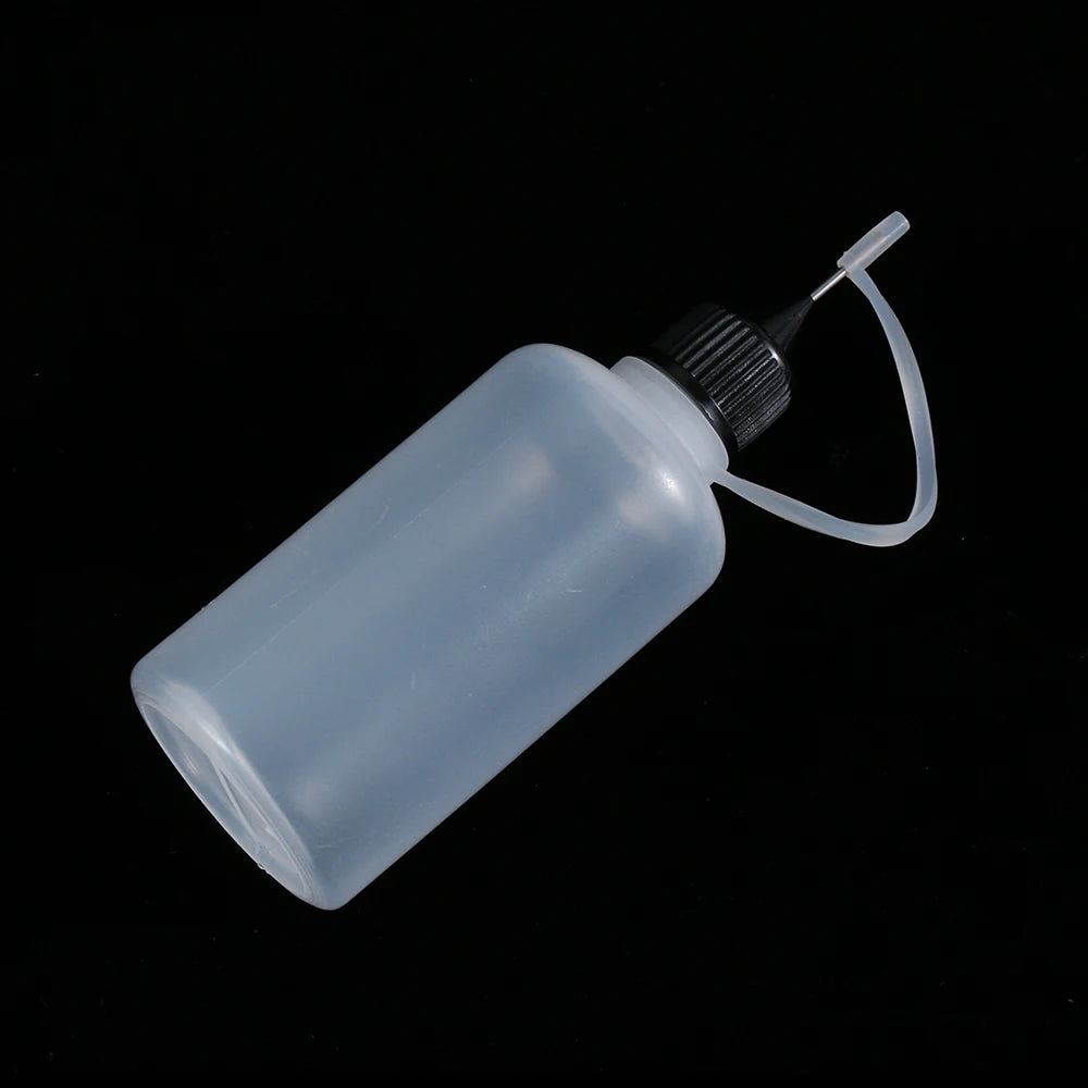 5X 5/10/20/30/50/100ML Needle Tip Glue Bottle DIY Paper Art Quilling Tool Craft Parper Precision Bottle Needle Bottle Applicator