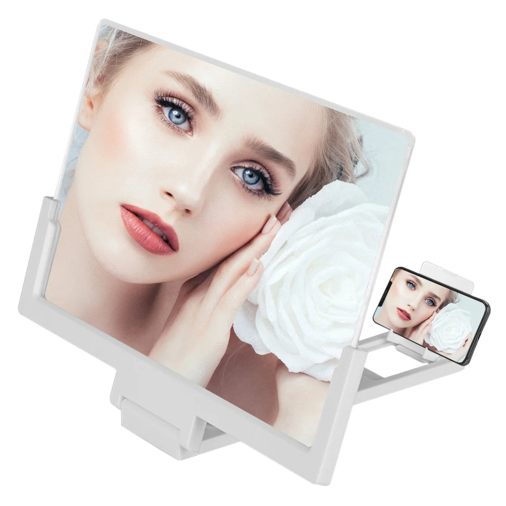 14 inch Mobile Phone Screen Magnifying Glass Folding Video Screen Amplifier For Celphone Holder Mobile Phone Screen Magnifier