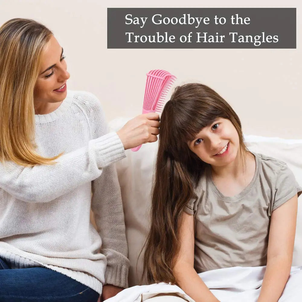 Detangling Hair Brush Scalp Massage Hair Comb Detangling Brush for Curly Hair Brush Detangler Hairbrush Women Men Salon