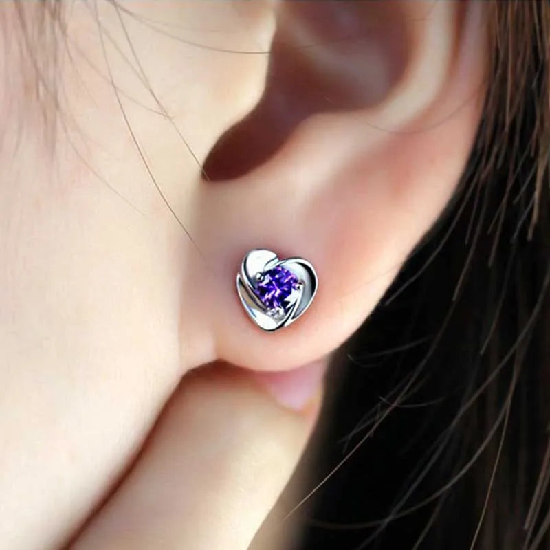 1 Pair Magnetic Slimming Earrings Weight loss Body Relaxation Massage Slim Ear Studs Patch Health Jewelry Girls Women Best Gift
