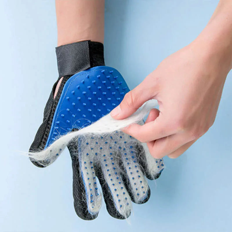 Silicone Dog Pet Grooming Glove for Cats Brush Comb Deshedding Hair Gloves Dogs Bath Cat Cleaning Pets Supplies Dog Animal Combs