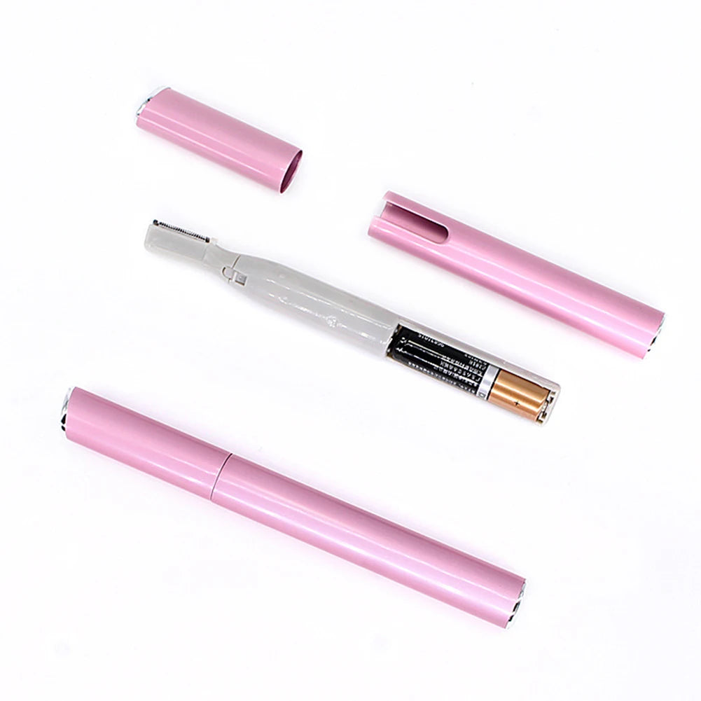 Hot Practical Popfeel Electric Eyebrow Body Face Hair Trimming Blade Razor Shaver Remover Trimmer Makeup Tools