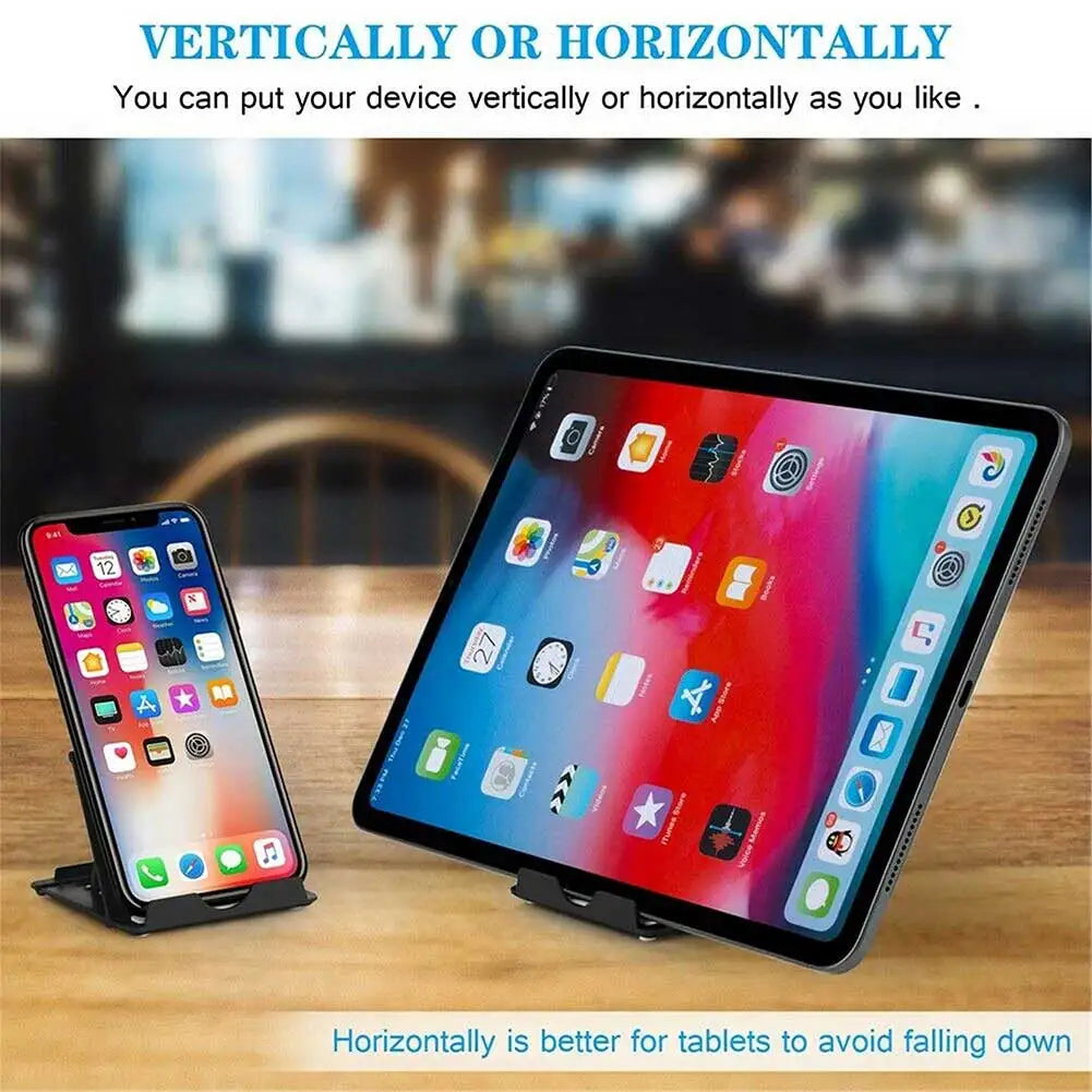 Adjustable Portable Phone Stand For iPhone Universal Plastic Tablet Holder Stand For iPad Samsung Huawei Laze Tablet Stand