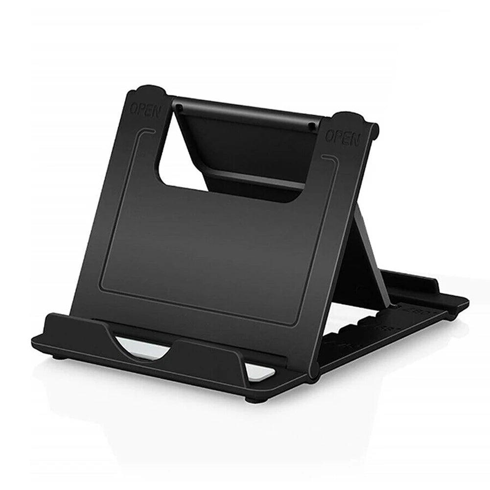 Adjustable Portable Phone Stand For iPhone Universal Plastic Tablet Holder Stand For iPad Samsung Huawei Laze Tablet Stand