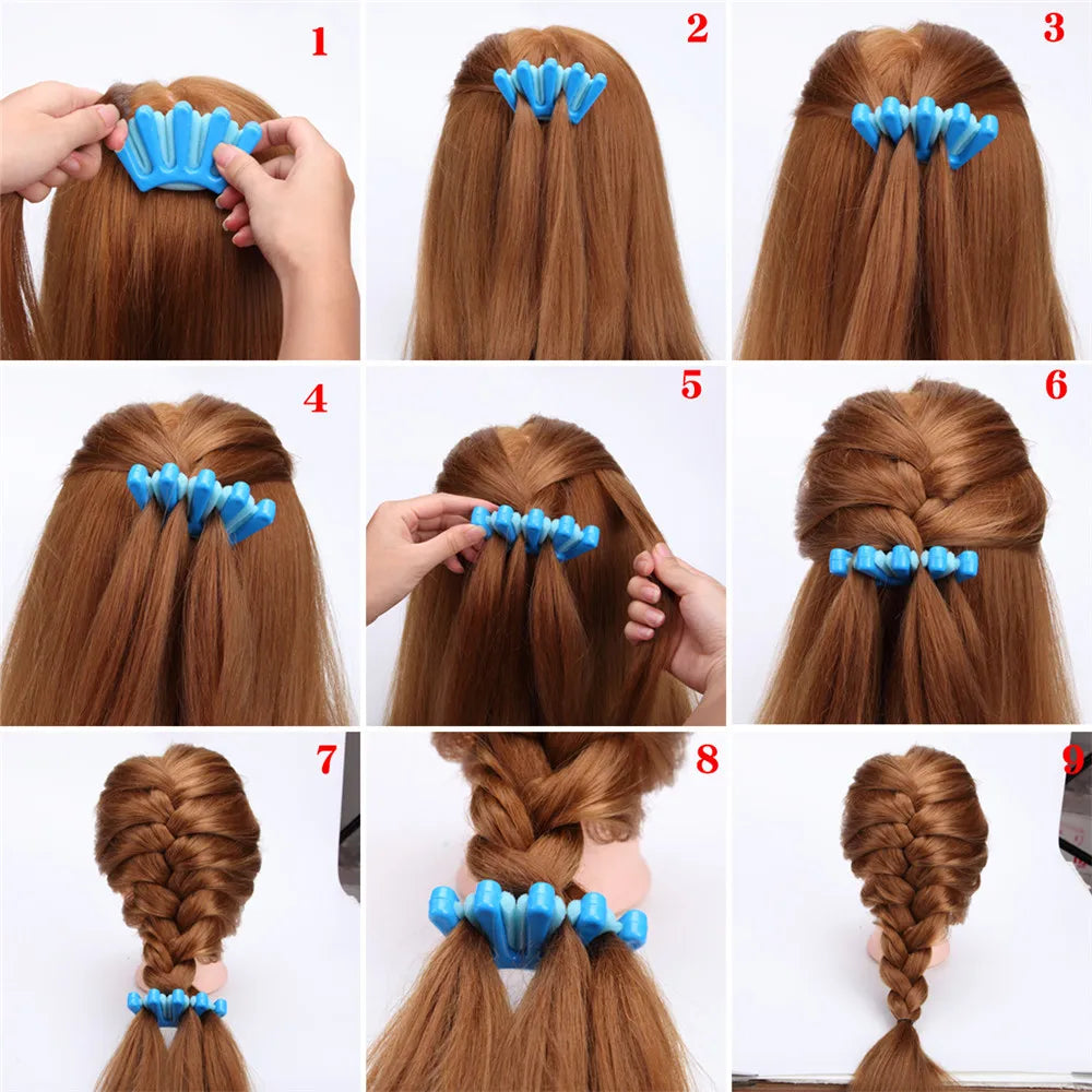Charming French Style 1pcs Women Girls DIY Sponge Hair Braider Plait Hair Twist Braiding Tool Hair Styling Tools
