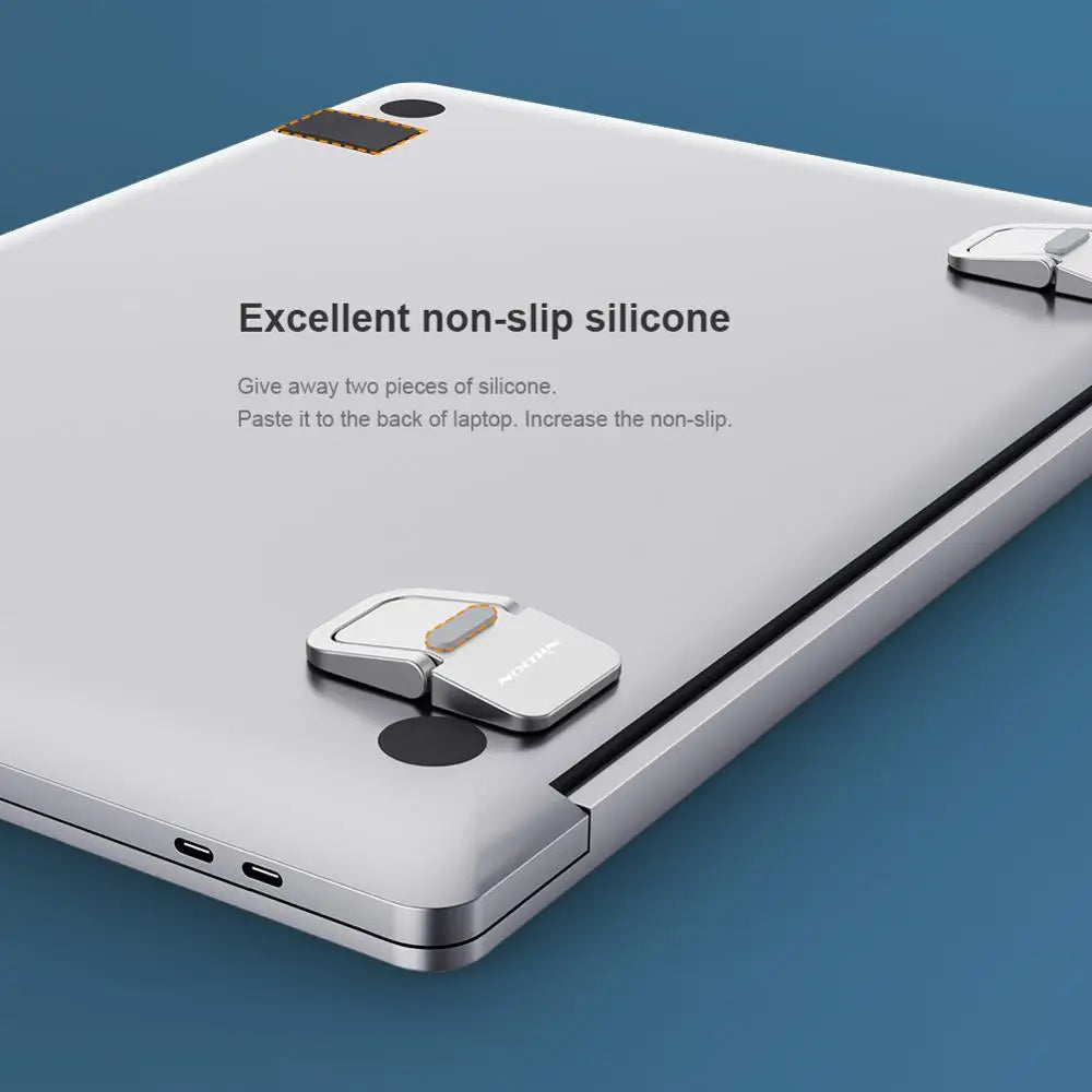 NILLKIN Bolster portable stand For Apple MacBook Air /Pro Huawei MateBook RedmiBook Zinc alloy creative stand laptop holder