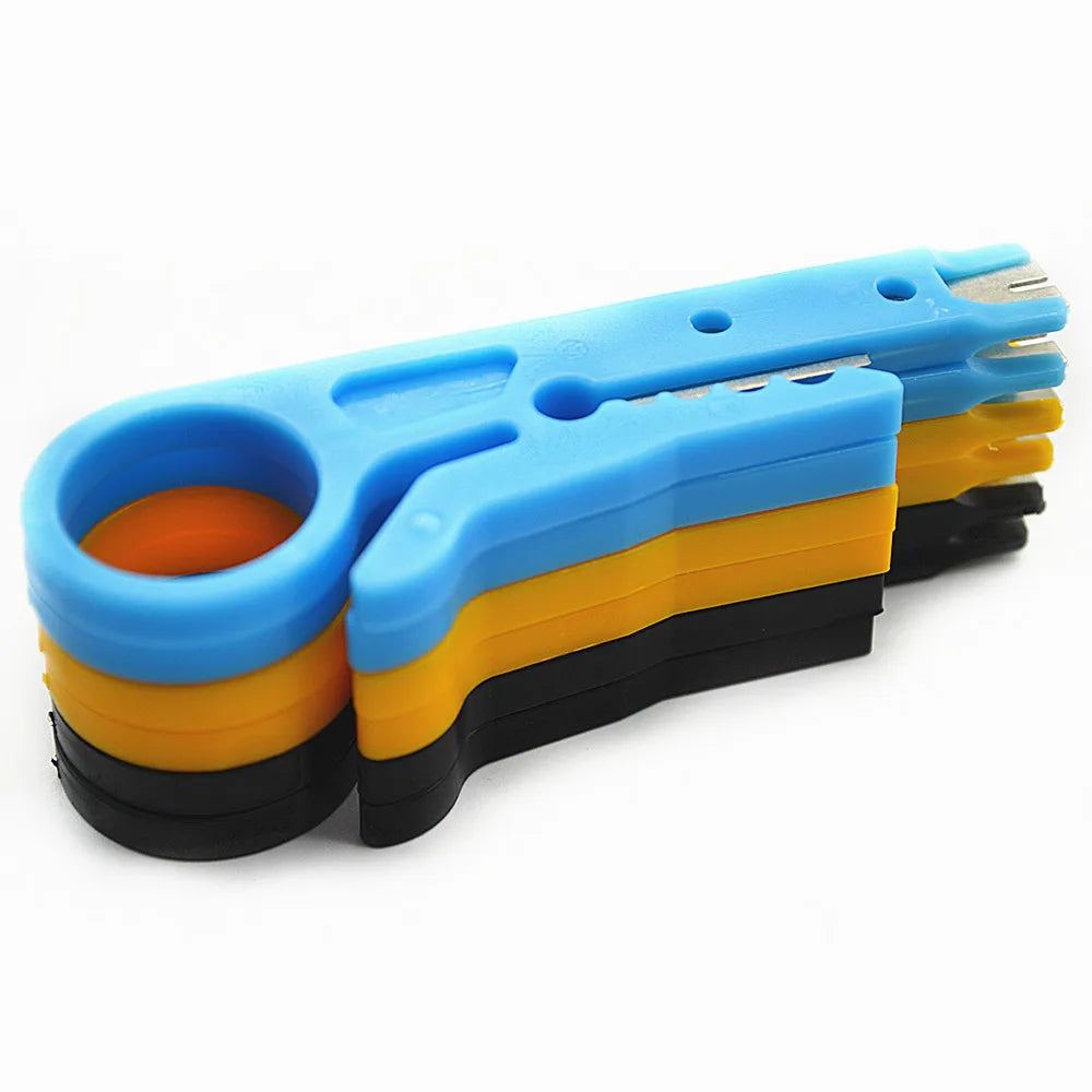 Mini Portable Wire Stripper Knife Crimper Pliers Crimping Tool Cable Stripping Wire Cutter Multi Tools Cut Line Pocket Multitool