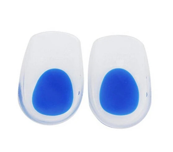Silicone Gel Heel Cushion Insoles High Heel Insert Relief Foot Pain Soft Inserts Foot Pain Protectors Men Women Support Shoe Pad