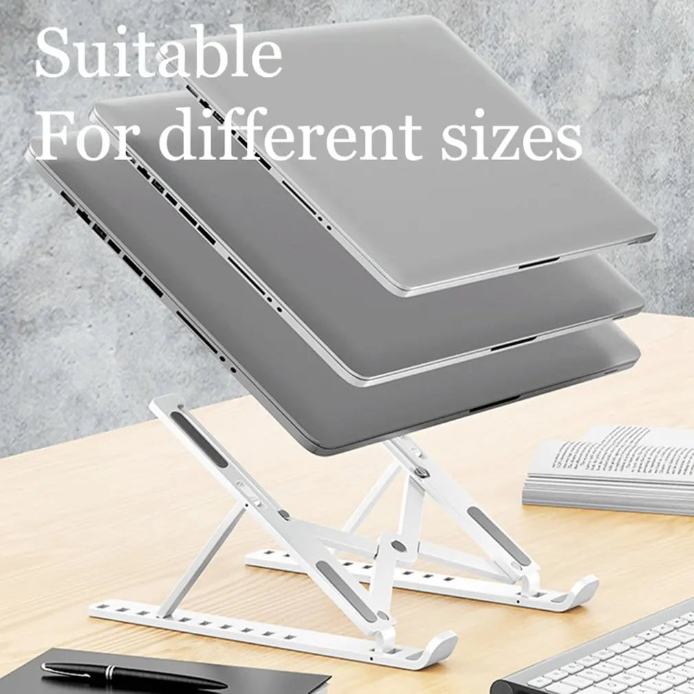Adjustable Laptop Stand For Macbook Computer PC iPad Tablet Table Support Notebook Stand Cooling Pad accessories