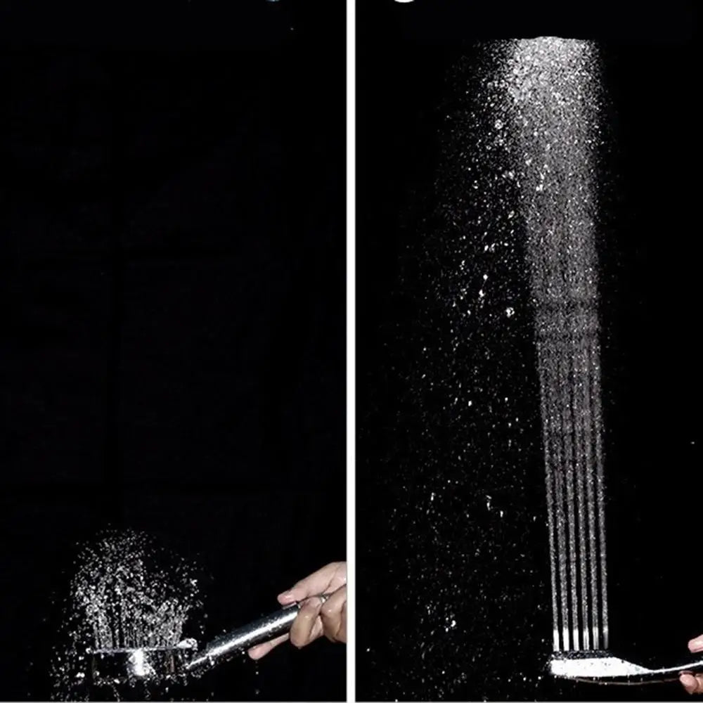 Hot Sale 300 Hole Super Pressurized Shower Head Square Hand Shower Booster Shower Head Water Saving Shower Drop Shipping