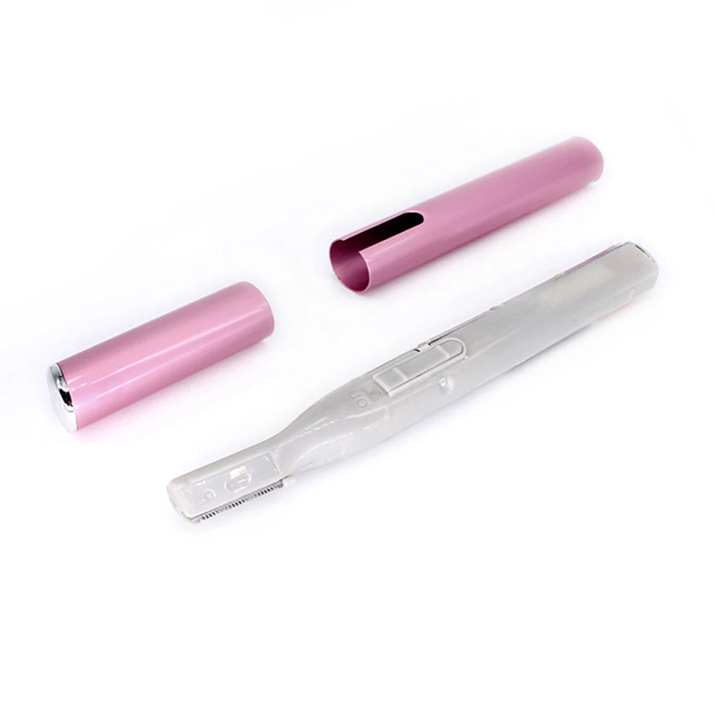 Hot Practical Popfeel Electric Eyebrow Body Face Hair Trimming Blade Razor Shaver Remover Trimmer Makeup Tools