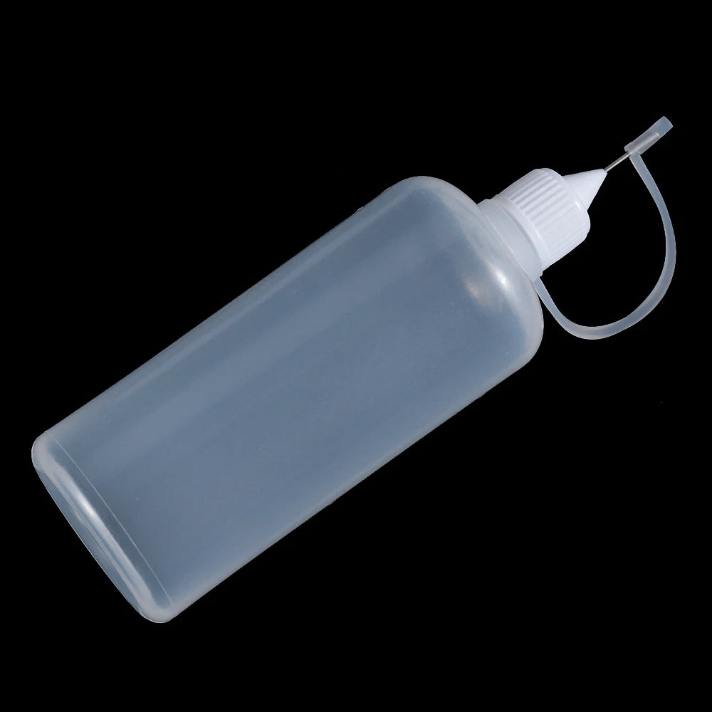 5X 5/10/20/30/50/100ML Needle Tip Glue Bottle DIY Paper Art Quilling Tool Craft Parper Precision Bottle Needle Bottle Applicator