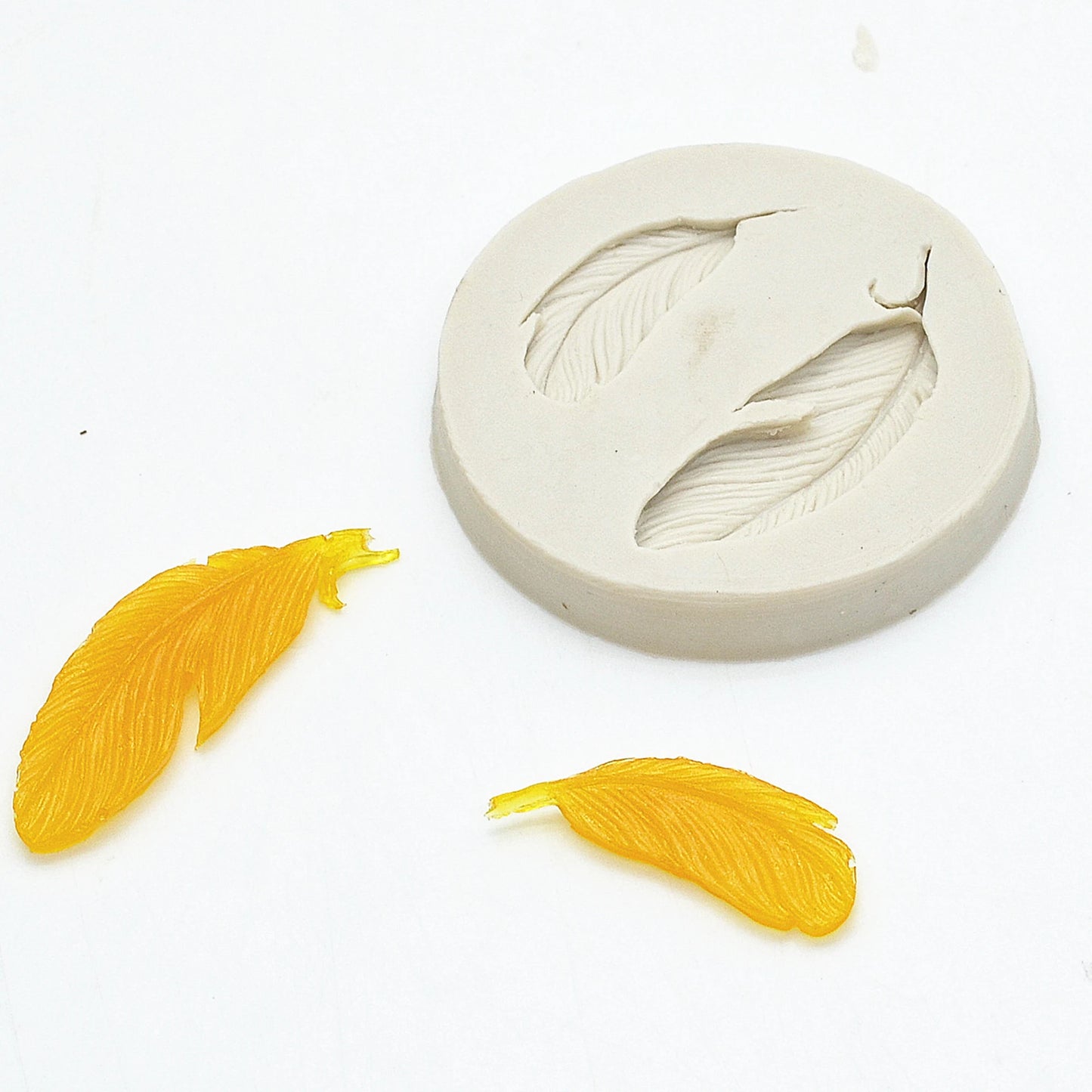 DIY Feather Silicone Molds Fondant Cake Decorating Tools Chocolate Gumpaste Lace Border Mold For Baking Kitchen Accessories