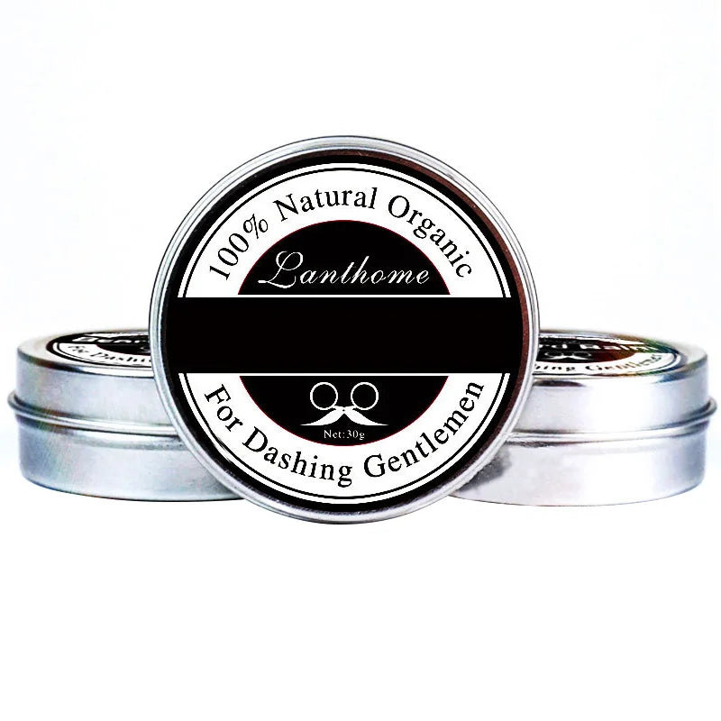Natural Moisturizing Beard Balm Beard Growth Conditioner Balm Organic Moustache Conditioner Beard Wax For Beard Styling TSLM1