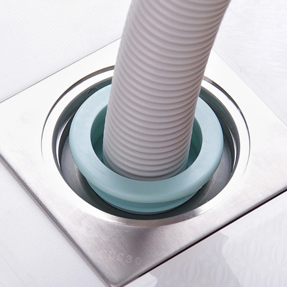1Pcs Plastic Deodorant Wash Machine Pipe Connector Tools Sealing Plug Trap Anti-odor Telescopic Sewer Pipe Accessories