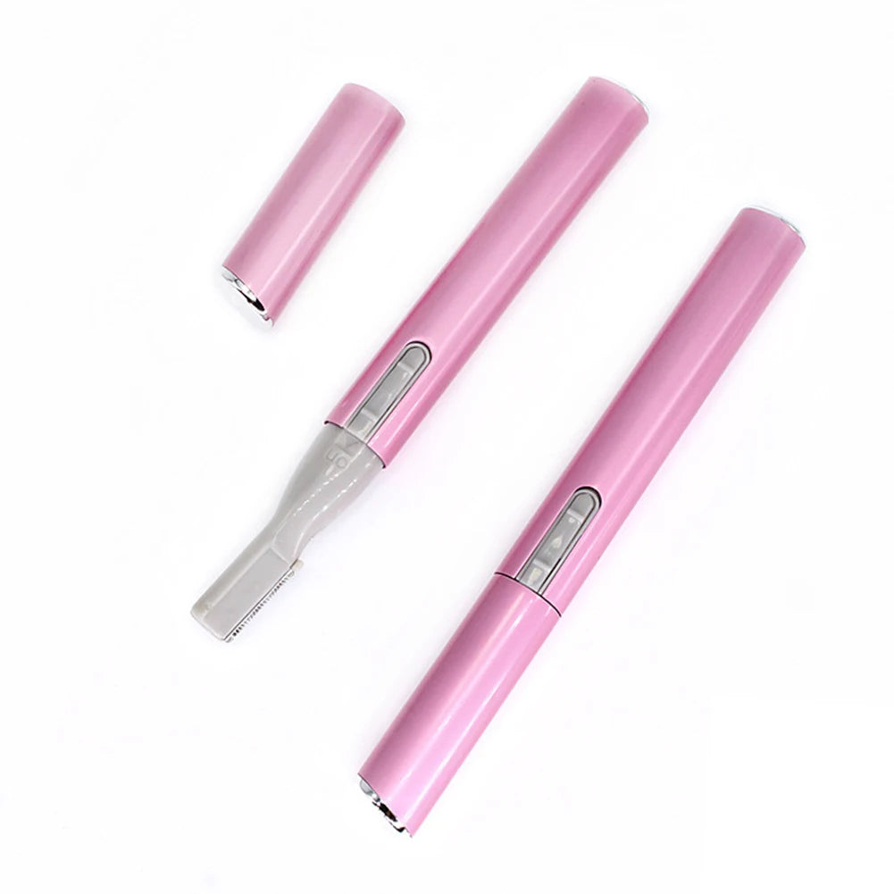 Hot Practical Popfeel Electric Eyebrow Body Face Hair Trimming Blade Razor Shaver Remover Trimmer Makeup Tools