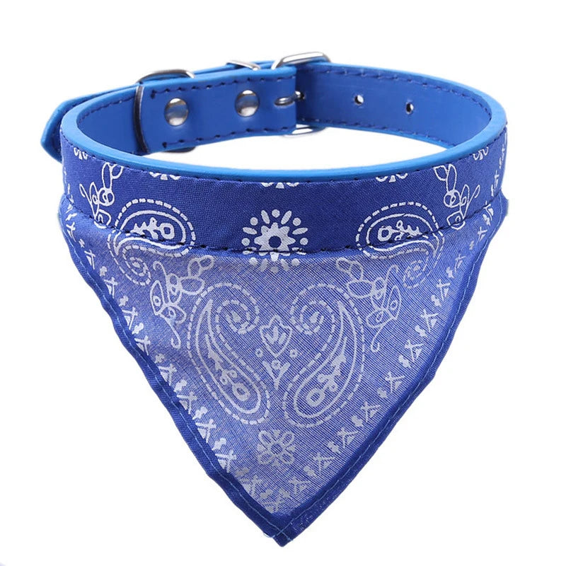 New Fahsion Small Dog Scarf Adjustable Pet Cat Collars Scarf Neckerchief Necklace trigon Pet accessories
