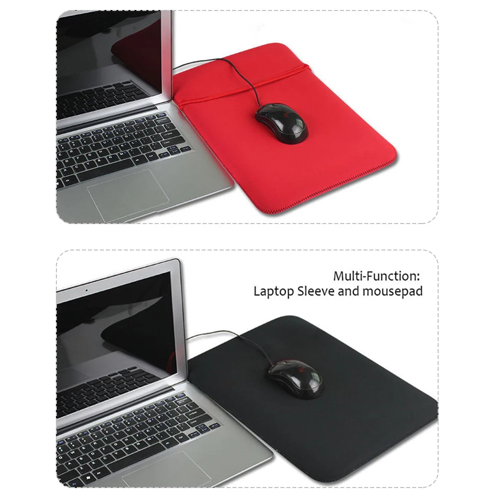 Tablet Sleeve 7 / 8 / 9 / 9.7 /10 /12 /13 /14 /15 inch Neoprene Pouch Bag Protective Case for Tablets PC Notebook Computer Bag
