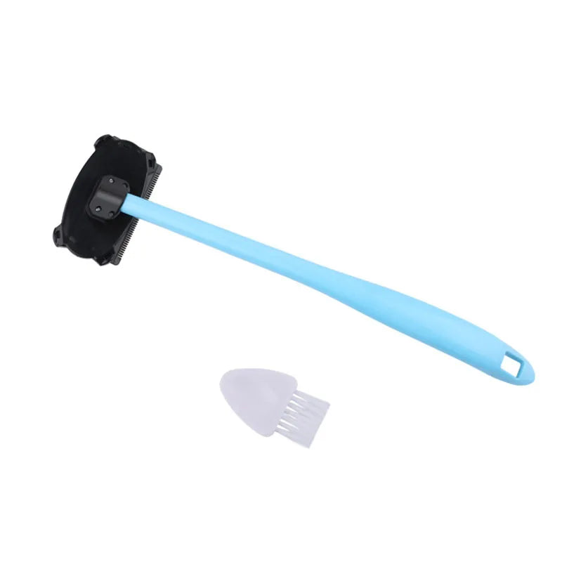 Men Manual Back Hair Shaver Blade Trimmer Do-it-yourself Whole Body Leg Back Hair Razor Long Handle Big Blade Hair Removal Razor