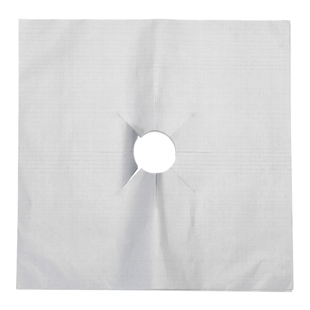 1/2/4pcs Stove Protector Cover Liner Non-Stick Aluminum Foil Dishwasher Safe Protective Foil Kitchen Accessories