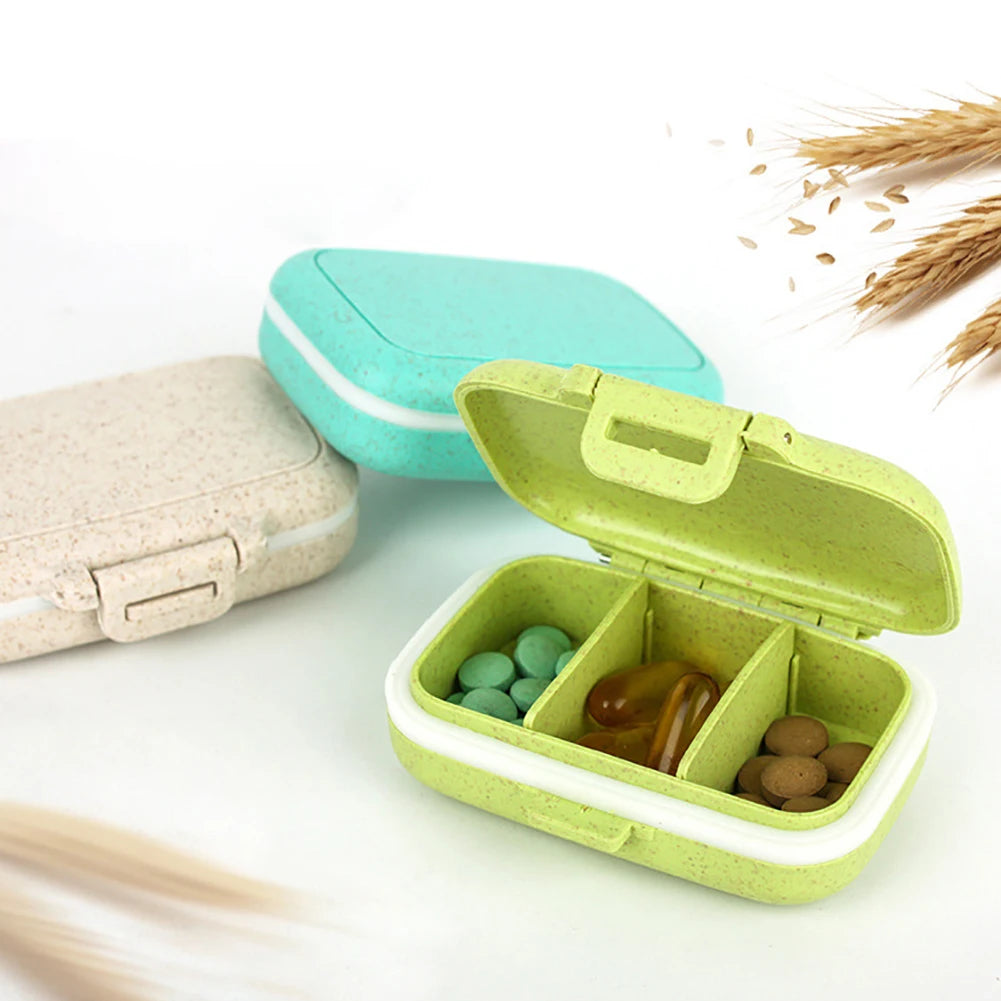 3-5 Slots Moisture-proof Pill Box Pills Organizer Case Portable Travel Drugs Storage Container Medicine Box
