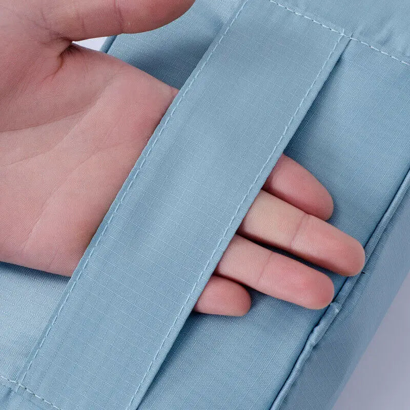 Women Waterproof Oxford Bra Underwear Socks Packing Cube Storage Bag Portable Solid Travel Luggage Organizer