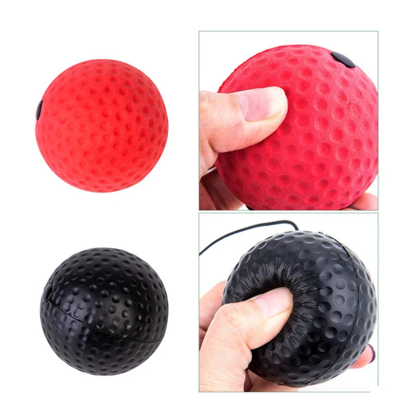 1Pc Boxing Head Ball MMA Sanda Fighting Training Home Gym Punching Bag Muay Thai Exercise PU Punch Ball Boxing Equipment