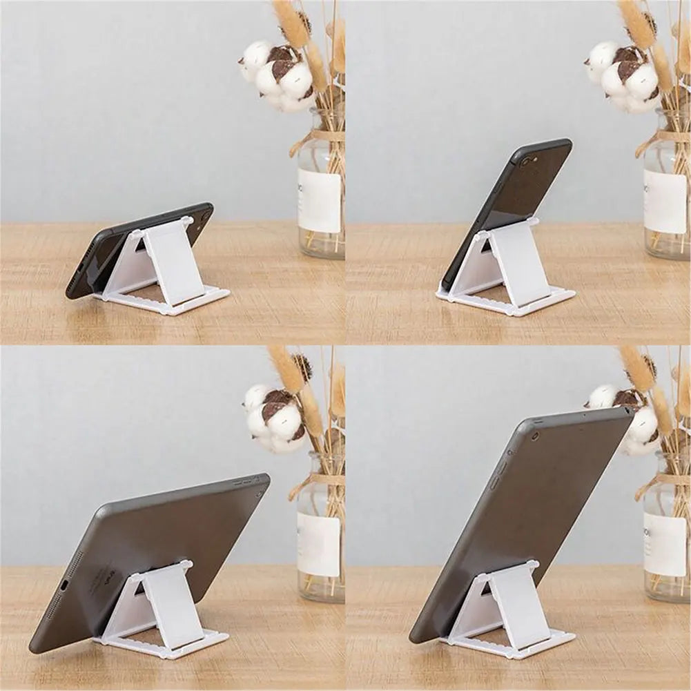 Adjustable Portable Phone Stand For iPhone Universal Plastic Tablet Holder Stand For iPad Samsung Huawei Laze Tablet Stand