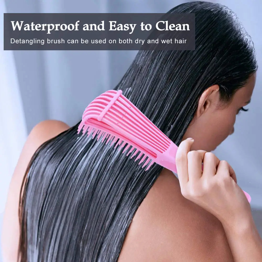 Detangling Hair Brush Scalp Massage Hair Comb Detangling Brush for Curly Hair Brush Detangler Hairbrush Women Men Salon
