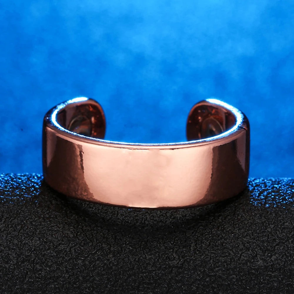 Anti Snoring Device Adjusted Ring Magnetic Therapy Acupressure Treatment Against Finger Ring Anti Snore Sleep Aid