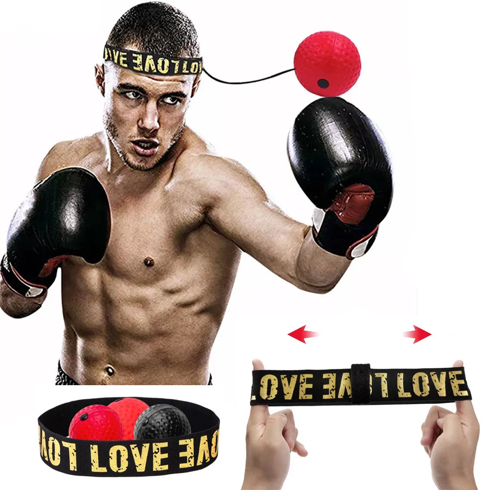 1Pc Boxing Head Ball MMA Sanda Fighting Training Home Gym Punching Bag Muay Thai Exercise PU Punch Ball Boxing Equipment