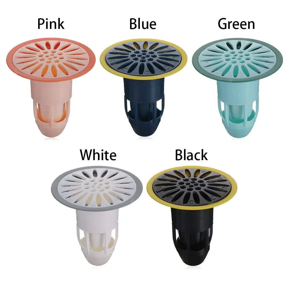 Deodorant Floor Drain Core Silicone Shower Drain Stopper Insectproof Anti-odor Hair Trap Plug Trap Kitchen Bathroom Toilet Sewer