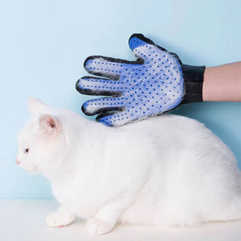 Silicone Dog Pet Grooming Glove for Cats Brush Comb Deshedding Hair Gloves Dogs Bath Cat Cleaning Pets Supplies Dog Animal Combs