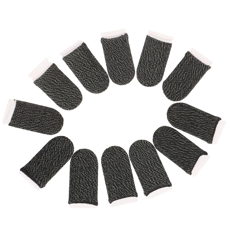 2pcs/6Pcs Mobile Game Sweat-proof Fingers Gloves Touch Screen Thumbs Finger Sleeve