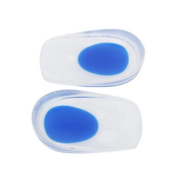 Silicone Gel Heel Cushion Insoles High Heel Insert Relief Foot Pain Soft Inserts Foot Pain Protectors Men Women Support Shoe Pad