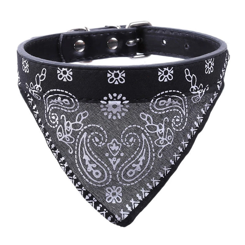 New Fahsion Small Dog Scarf Adjustable Pet Cat Collars Scarf Neckerchief Necklace trigon Pet accessories