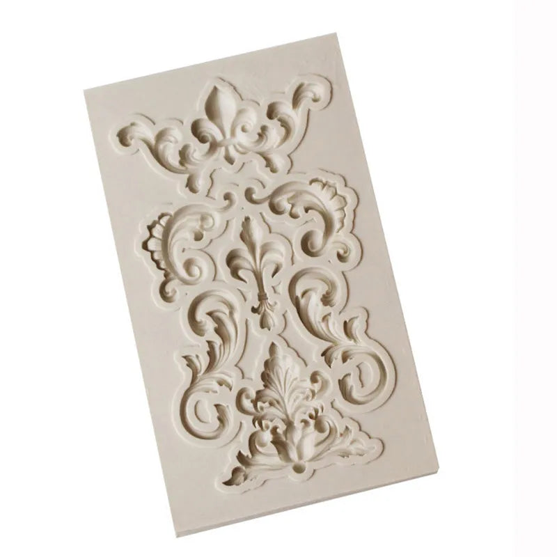 1 Piece Lace Border Silicone Mold Fondant Mold Cake Decorating Tools Chocolate Gumpaste Mould Sugarcraft Cake Decorating Tools
