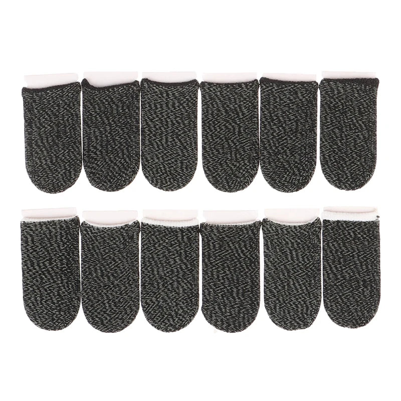2pcs/6Pcs Mobile Game Sweat-proof Fingers Gloves Touch Screen Thumbs Finger Sleeve