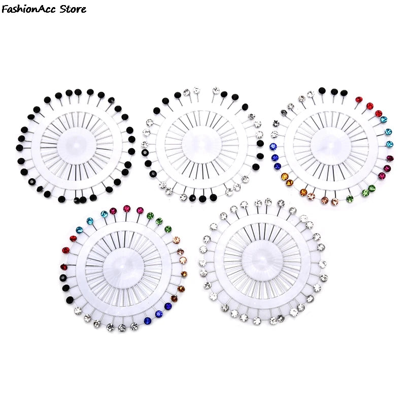 Multi Pearl Clip Scarf Pin Headscarf Shawl Scarf Accessories Lady Muslim Scarf Clips New Muslim Hijab Scarf Pin
