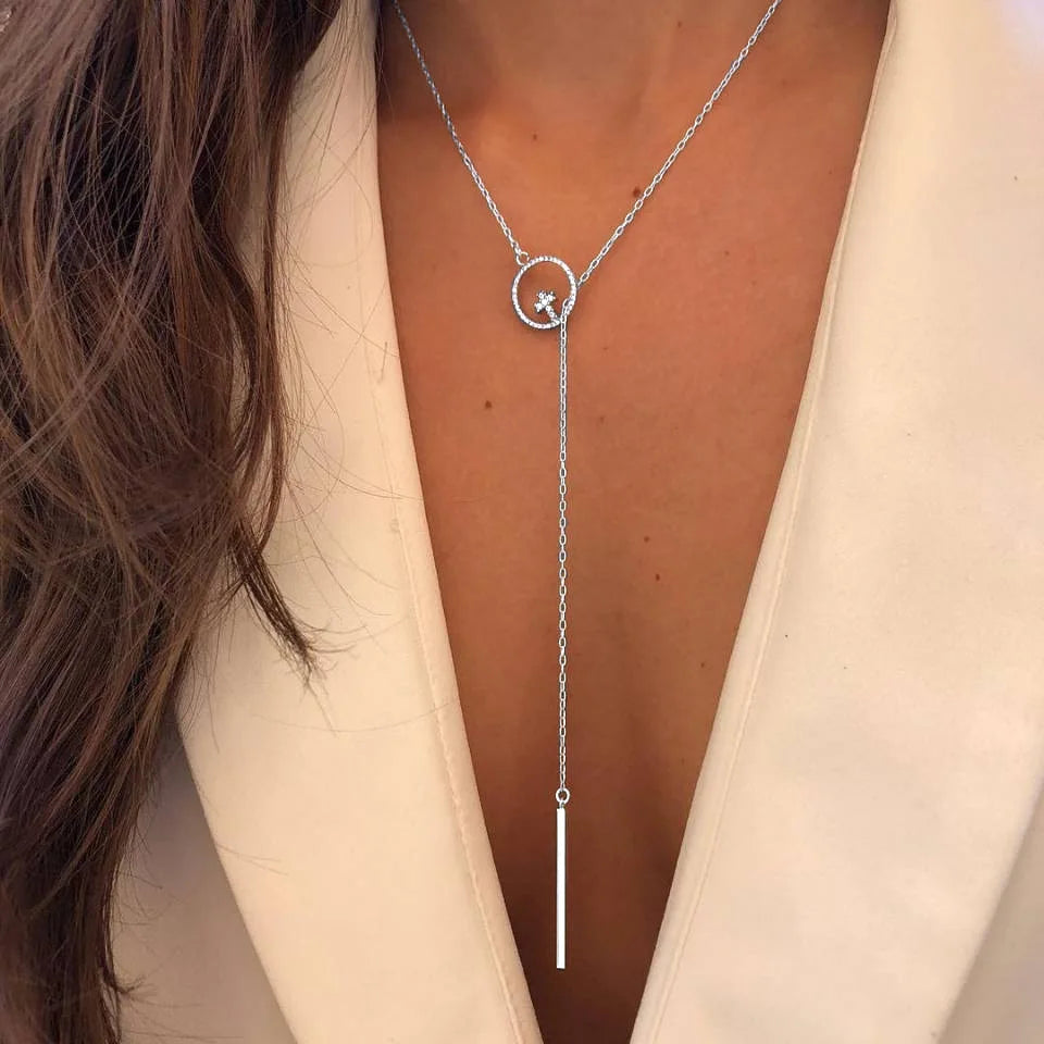 26 Styles Bohemian Multi layered Necklaces For Women Moon Cross Tree Star Pendant chains Statement Choker 2020 Boho Jewelry