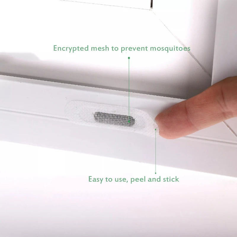 10pcs/5pcs Anti-insect Fly Bug Door Window Mosquito Screen Net Repair Tape Patch Adhesive Window Repair Accessories