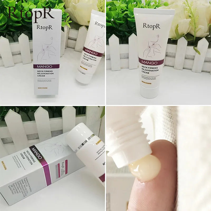 RtopR Neck Firming Wrinkle Remover Cream Rejuvenation Firming Skin Whitening Moisturizing Shape Beauty Neck Skin Care Products
