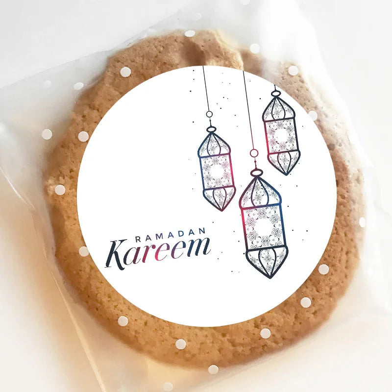 24/48pcs EID Mubarak Decor Stickers Ramadan Decoration Eid al-fitr Islam Muslim Festival Favor Gifts Labels HAJJ Ramadan Kareem