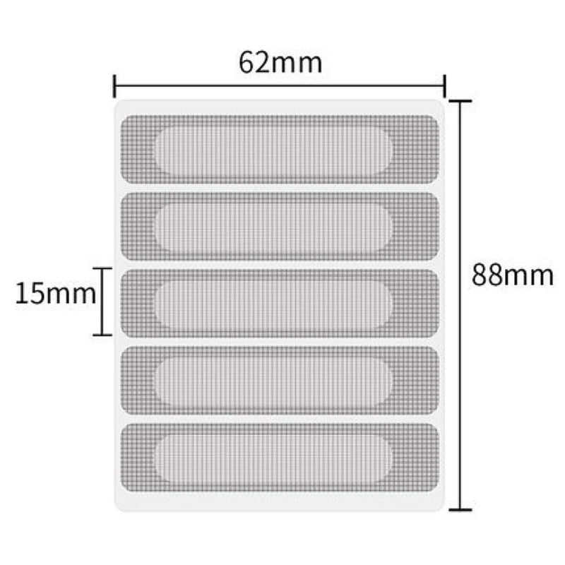 10pcs/5pcs Anti-insect Fly Bug Door Window Mosquito Screen Net Repair Tape Patch Adhesive Window Repair Accessories