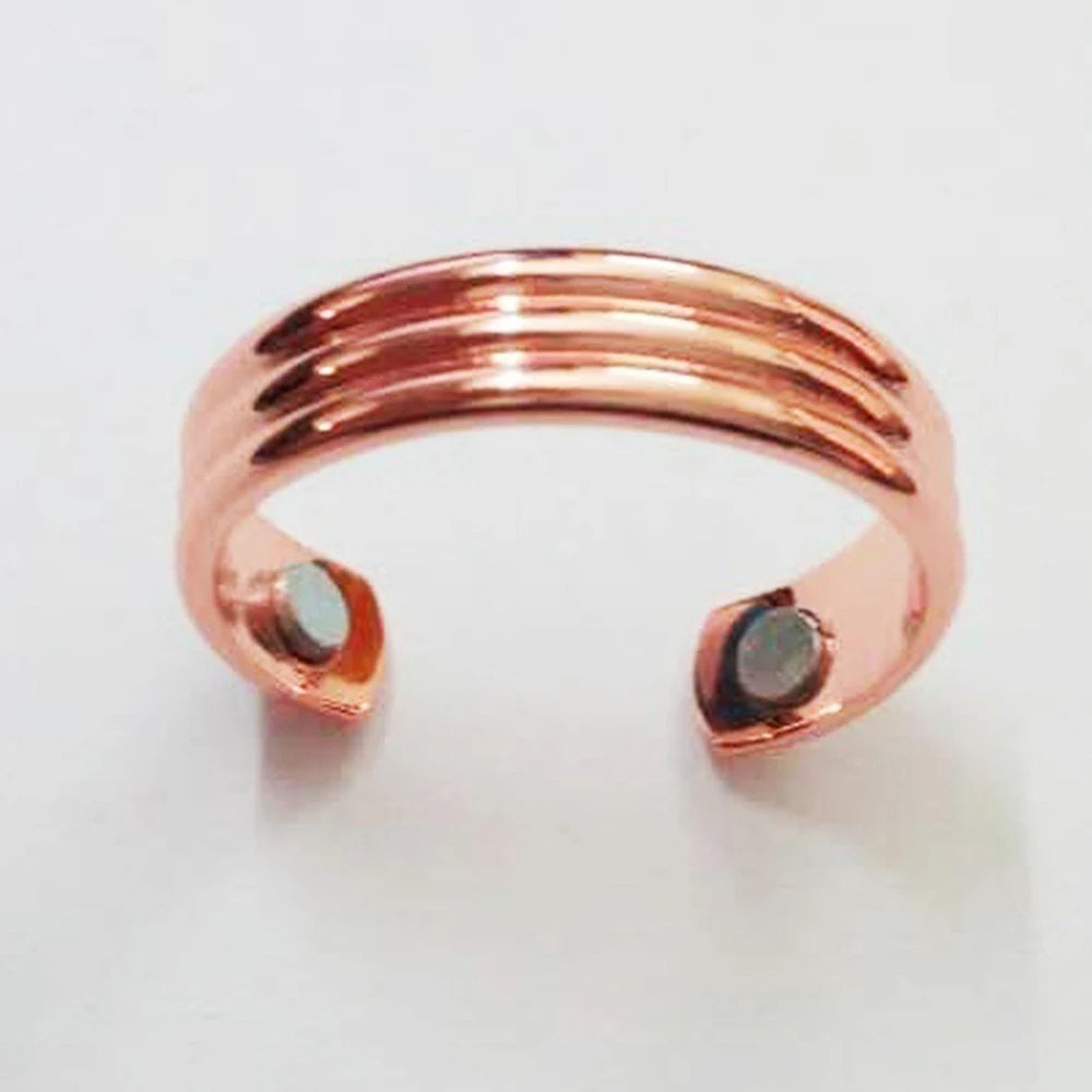 Anti Snoring Device Adjusted Ring Magnetic Therapy Acupressure Treatment Against Finger Ring Anti Snore Sleep Aid